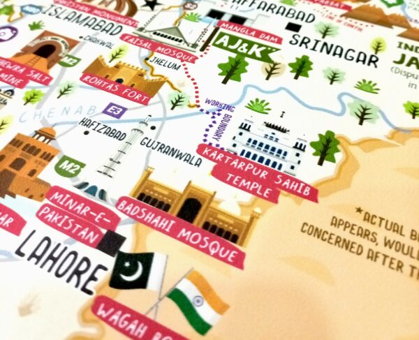Visit Pakistan Map